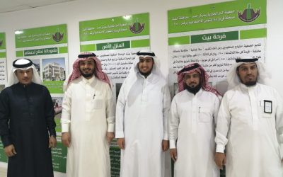 فريق الحوكمة يزور مقر جمعية البر الخيرية بمركز جذم