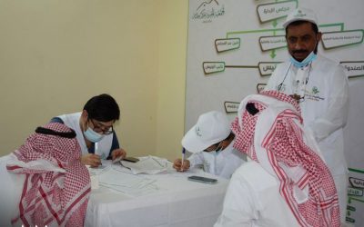 زيارة جمعية زمزم وصيدلية النهدي للمقر الرئيسي بالقرية والكشف على مستفيديها وصرف العلاجات اللازمة لذلك