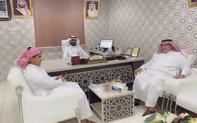 زيارة شيخ قبائل بن يزيد لمقر الجمعية بمكة